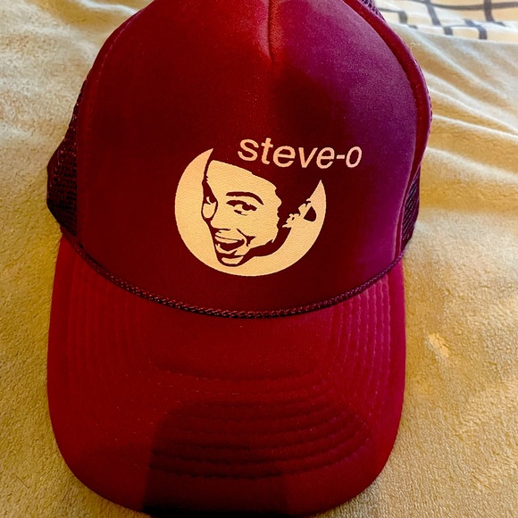 Steve -O autograph hat. - Picture 1 of 2